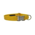 thumbnail image 1 of Sassy Dog Wear SOLID YELLOW-METAL BUCKLE LG-C Nylon Webbing, Aluminum Buckle Dog Collar - Adjusts 18-28 in. - Large - Yellow, 1 of 1