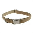 thumbnail image 1 of Sassy Dog Wear VELVET GOLD4-C Velvet Gold Dog Collar - Adjusts 18-28 in. - Large, 1 of 1