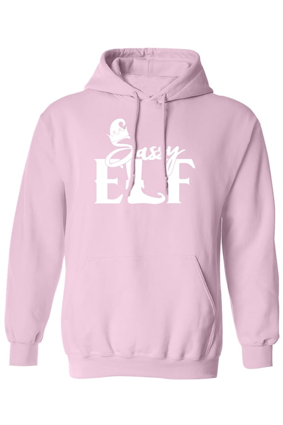 Sassy Elf Adult Hooded Sweatshirt