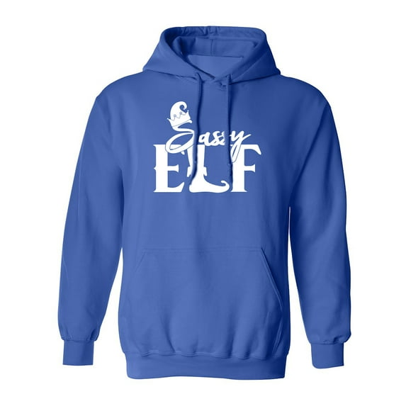 Sassy Elf Adult Hooded Sweatshirt