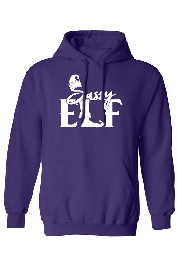 Sassy Elf Adult Hooded Sweatshirt