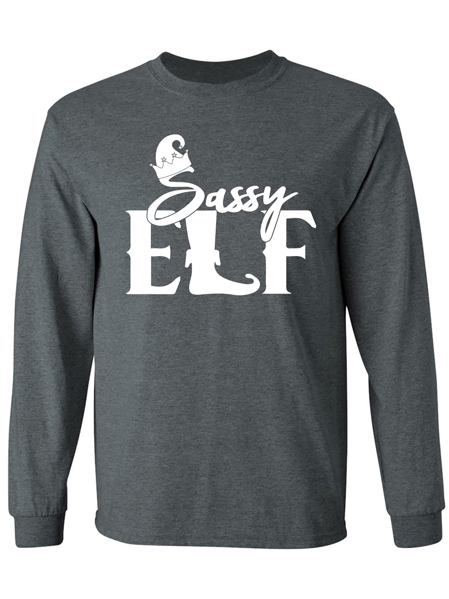 Sassy Elf Adult Long Sleeve T-shirt