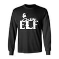 thumbnail image 1 of Sassy Elf Adult Long Sleeve T-shirt, 1 of 3