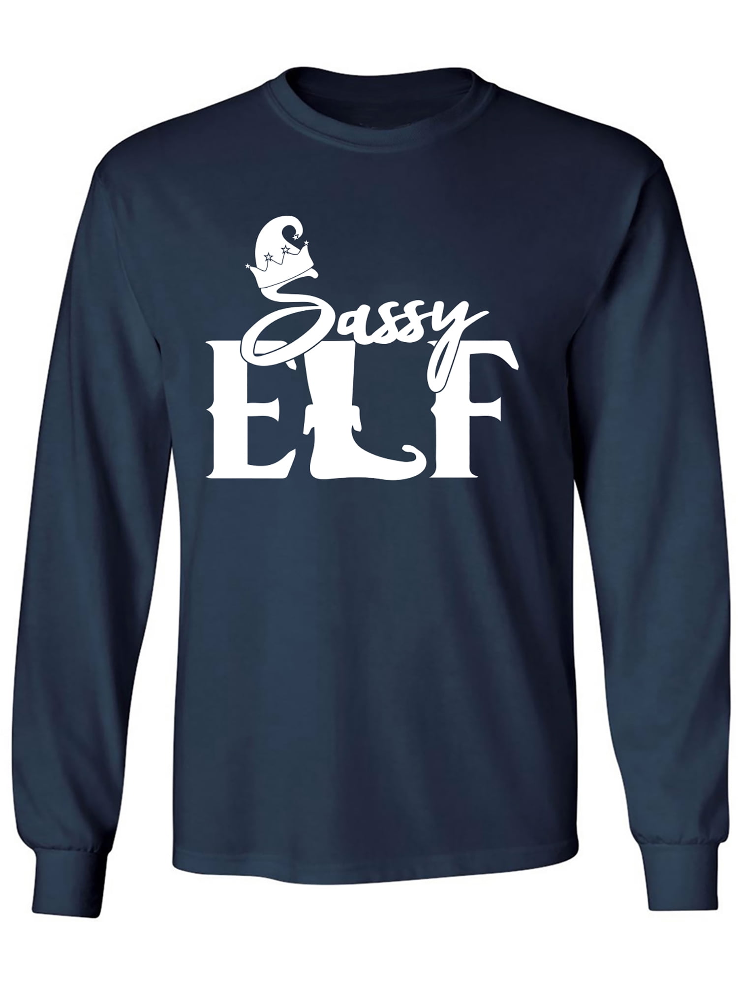 Sassy Elf Adult Long Sleeve T-shirt