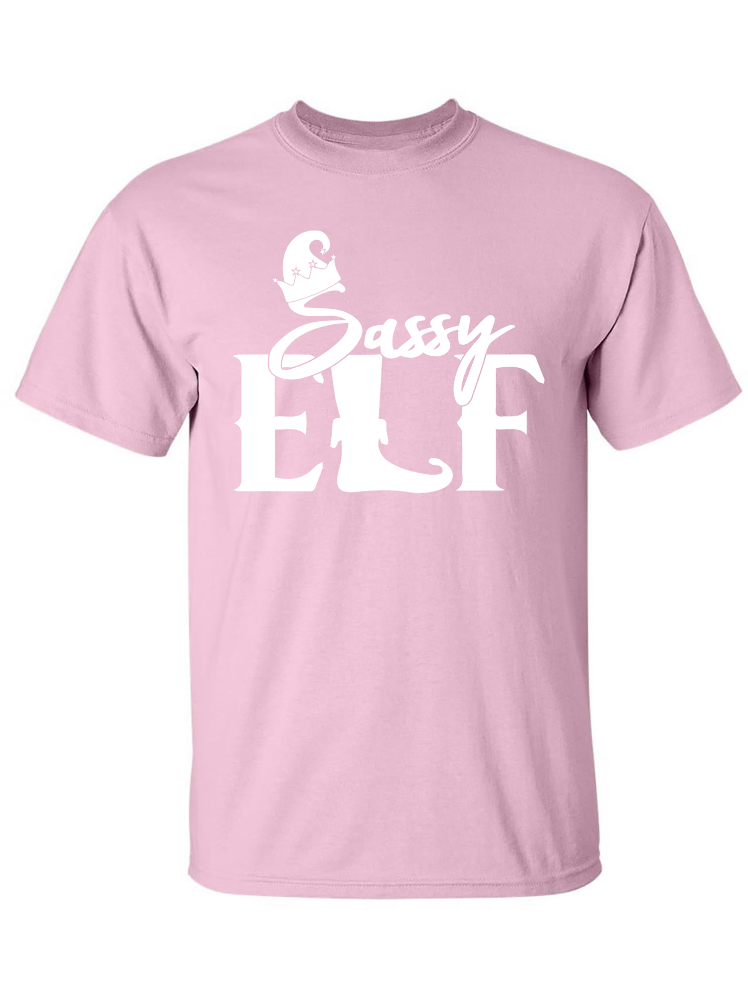 Sassy Elf Adult Short Sleeve T-shirt