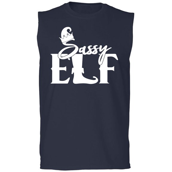 Sassy Elf Adult Sleeveless Tee