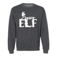 thumbnail image 1 of Sassy Elf Crewneck Sweatshirt, 1 of 3