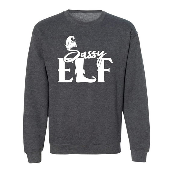 Sassy Elf Crewneck Sweatshirt