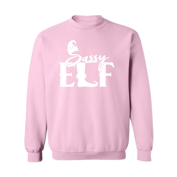 Sassy Elf Crewneck Sweatshirt