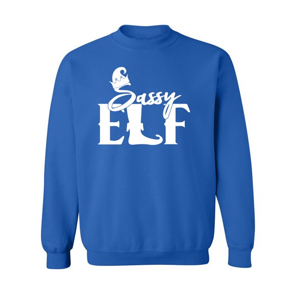 Sassy Elf Crewneck Sweatshirt