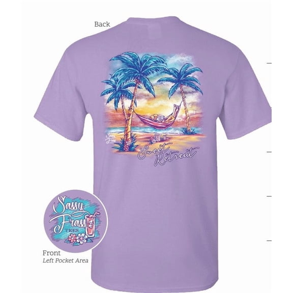 Sassy Frass Sweet Retreat Beach Vacation T-Shirt