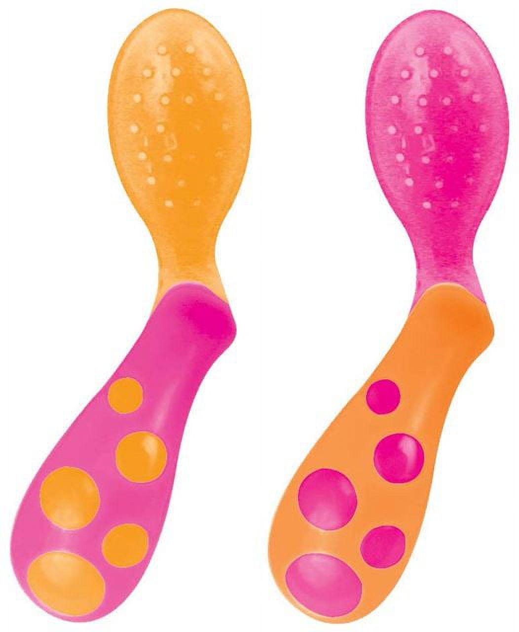 Less Mess Toddler Spoon 2 Pack (Sassy)