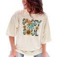 thumbnail image 1 of Sassy Little Soul Horse Graphic T-Shirt, Western Style Sunflower and Horse Shirt, Fun Summer Tee, Ivory Comfort Colors T-Shirt, Small, 1 of 1
