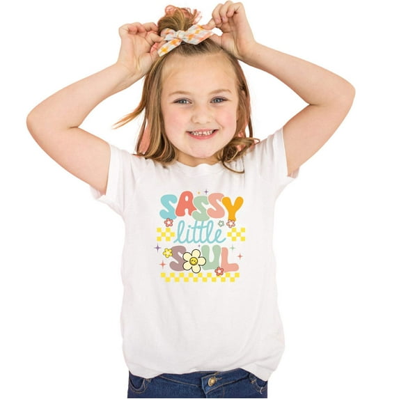 Sassy Little Soul T-Shirt, Boho Tee, Vintage Onesie, Cute Baby Girl Gift, Toddler Shirt, Youth T-shirt