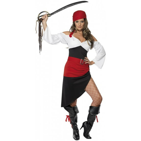 Smiffys Sassy Pirate Adult Costume Small Female