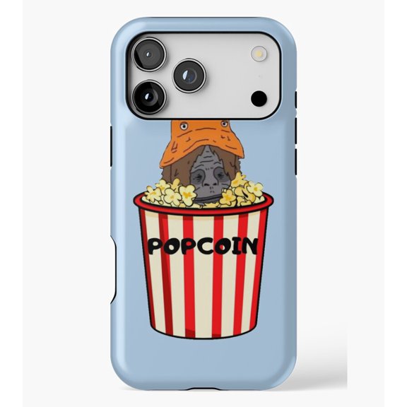 Sassy Popcoin Bucket M1681, Protective Case for iPhone 17 16 15 14 13 12 11 Pro Max – Modern Unisex Style