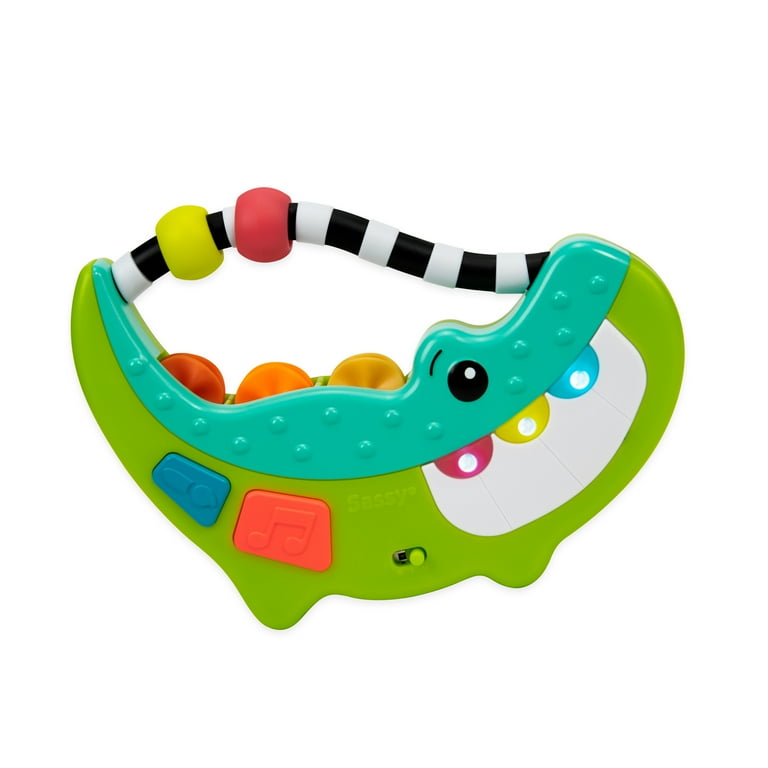 Sassy Rock a Dile Musical Developmental Electronic Baby Toy 6 Months