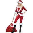 thumbnail image 1 of Sassy Santa Adult Costume, 1 of 2