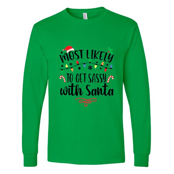 Sassy Santa Showdown Tee – HolidayShirts