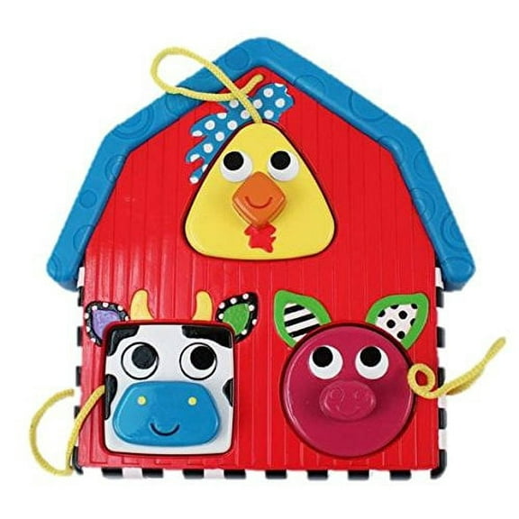 sassy electronic farm puzzle toy