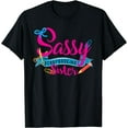 thumbnail image 1 of Sassy Scrapbooking Sister Fun Crafting T-shirt Black 3X-Large, 1 of 3