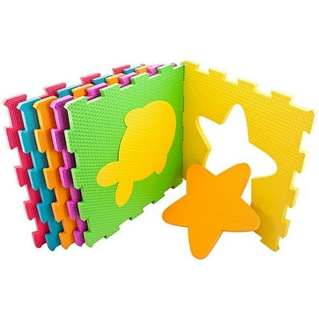 Sassy Soft-Cushion Play Space Interlocking Mat