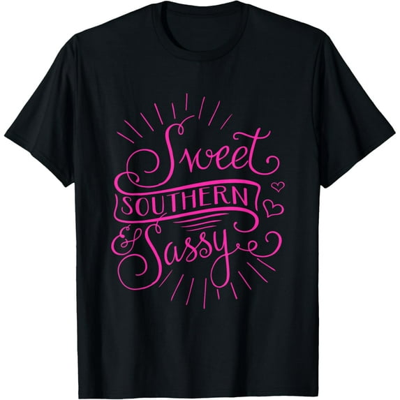 Sassy Southern Girls Attitude Cowboy Boots Rodeo Ladies T-Shirt