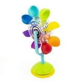 Sassy Whirling Waterfall Suction Plastic Stem Toy for Bath Time 12 Months and Up