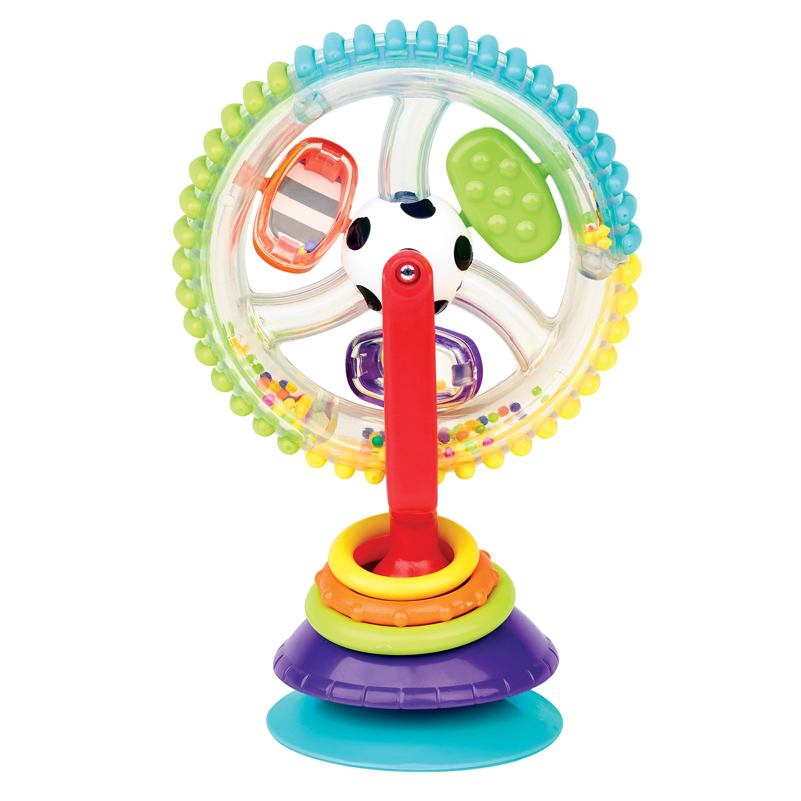 Sassy Wonder Wheel Spinning High Chair Tray Toy Age 6 Months C25
