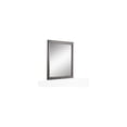 thumbnail image 1 of Sassy Wooden Square Mirror, Gray, 1 of 2
