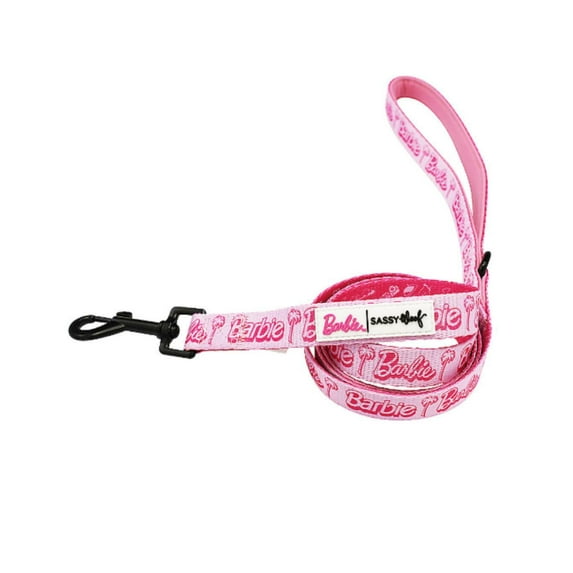 Sassy Woof Barbie Malibu Dog Leash: 5-ft long
