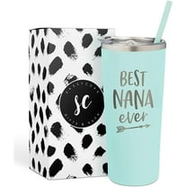 SassyCups Best Nana Ever Stainless Steel Tumbler, Nana Travel Mug, 22 Fl Oz
