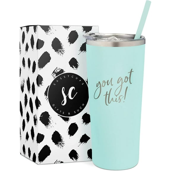 SassyCups Stainless Steel You Got This Tumbler, Motivational Gifts, 22 Fl Oz