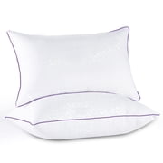 Sasttie King Size Pillows Set of 2, Hotel Down Alternative Sleeping Bed Pillows for Side Back Stomach Sleepers