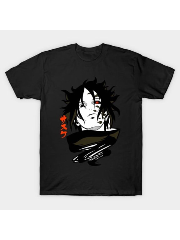 Sasuke Cursed Mark Cool Art T-Shirt Sizes S-5Xl GooGate