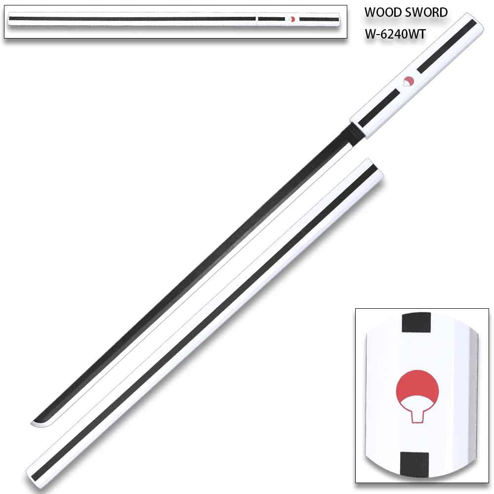 Sasuke Kusanagi "Grass Cutter" Ninja Sword - White Cosplay Katana