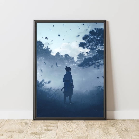 Sasuke Uchiha Poster | Naruto Wall Art 24x36 UNFRAMED