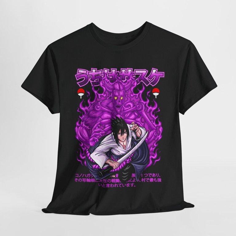 Sasuke Uchiha Shirt Naruto Shippuden Susanoo Itachi Anime Style