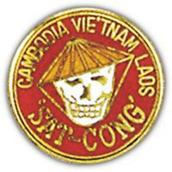 Eagle Emblems P14989 Pin - Vietnam, Sat Cong - 1 in.