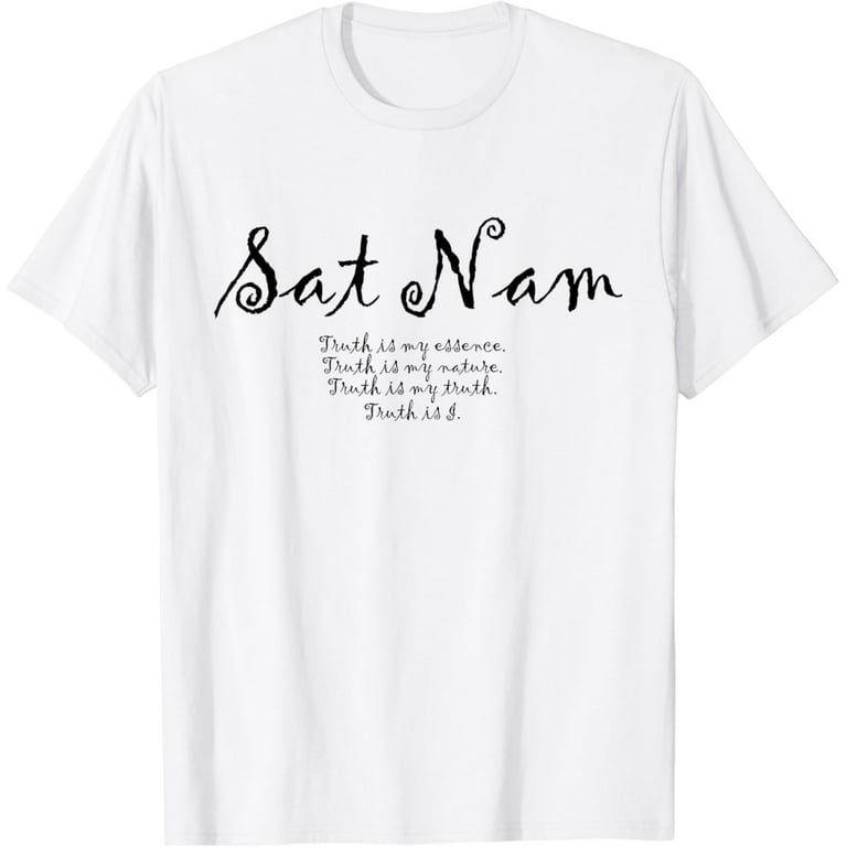 Kundalini Yoga Sat Nam T-Shirt Kundalini Yoga Sat Nam T-Shirt