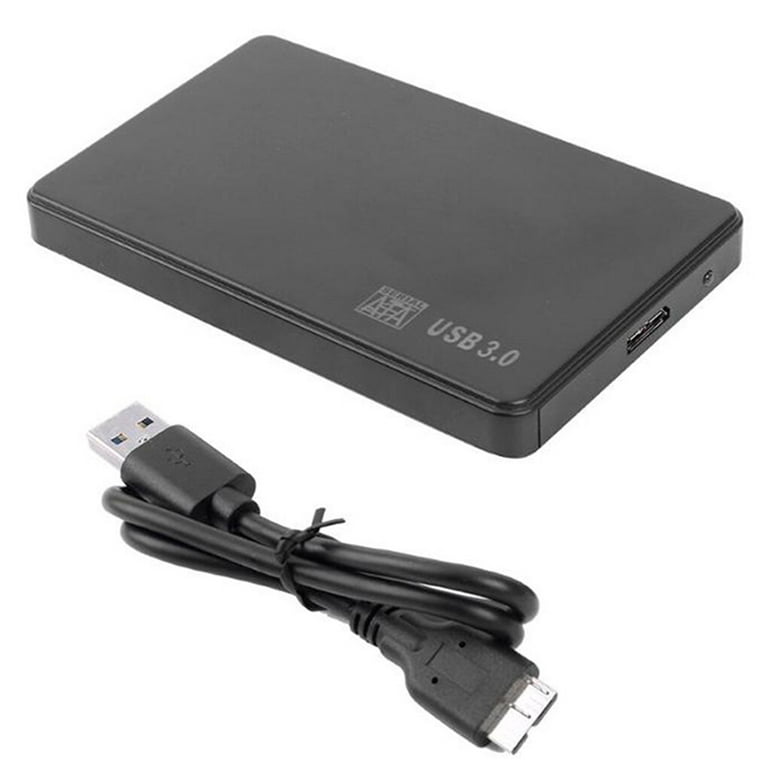 Sata to USB3.0 2.5 inch Hard Disk Case External Hard Disk Box with USB  Cable HDD Enclosure USB3.0 black 
