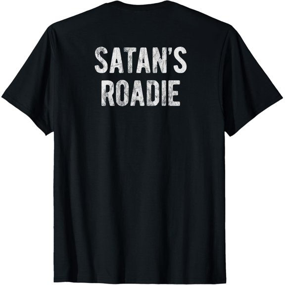 Satan & Adam Documentary - Satan's Roadie T-Shirt