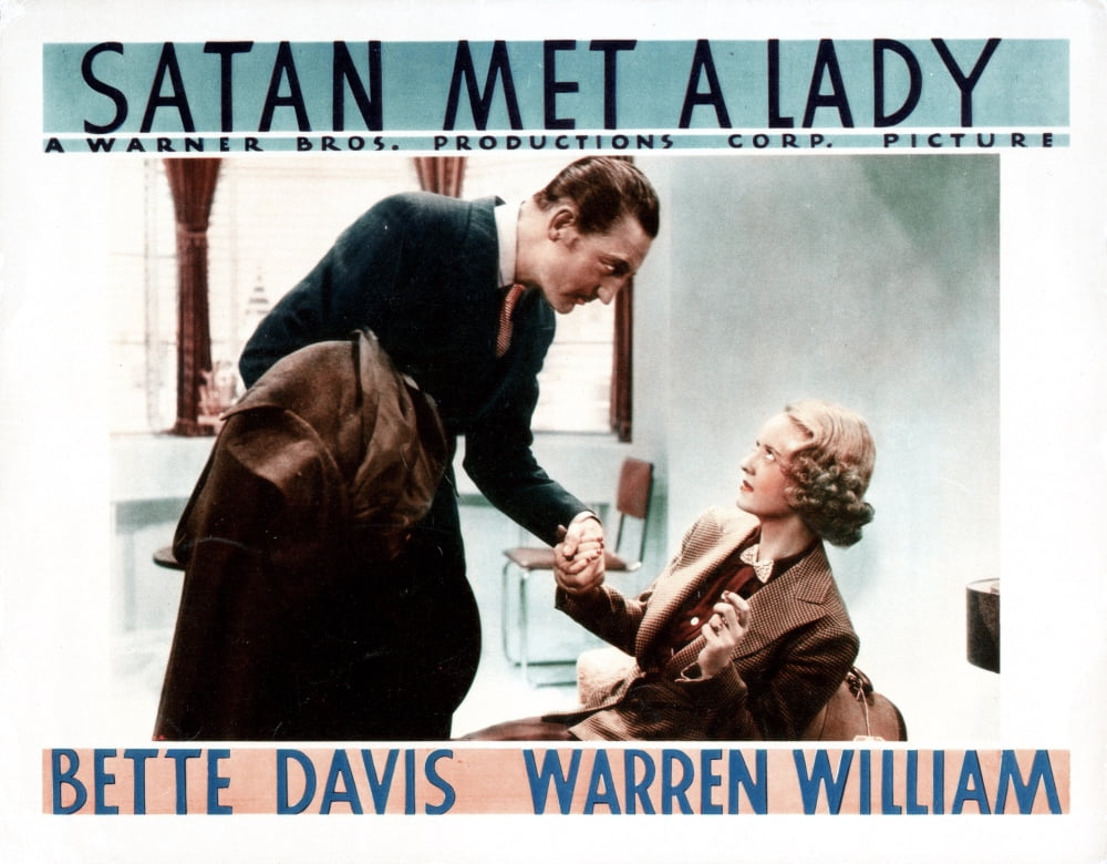 Satan Met A Lady Canvas Art -  (28 x 22)