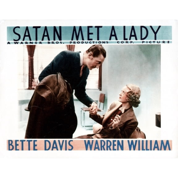 Satan Met A Lady Movie Poster Masterprint (28 x 22)