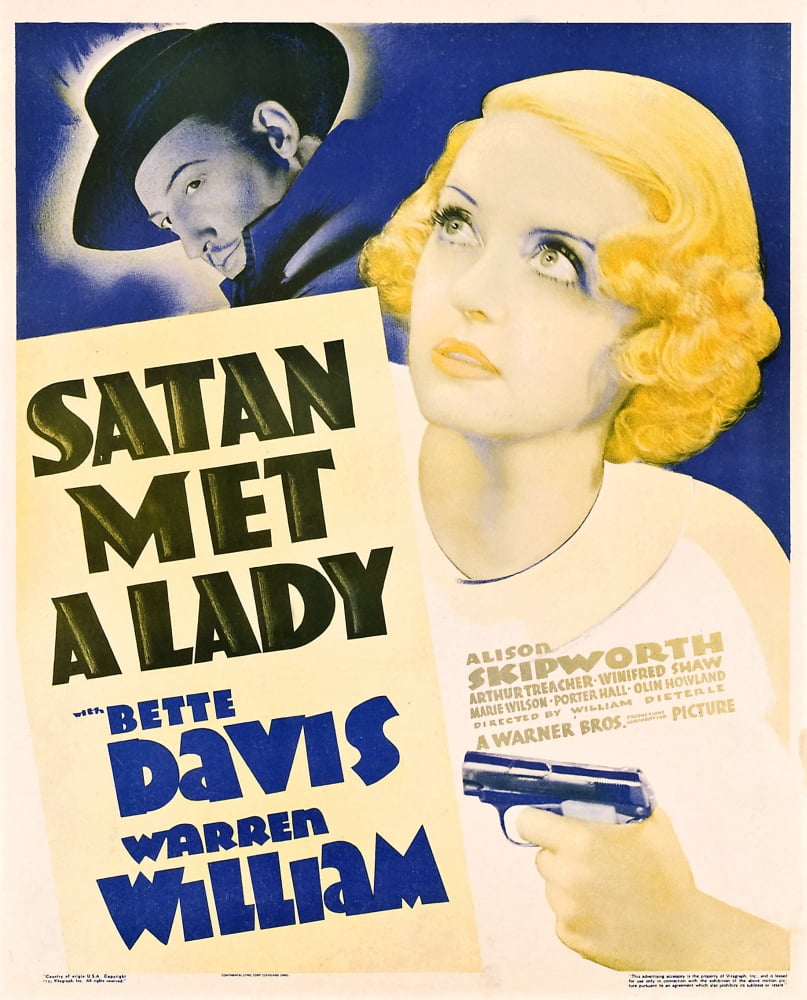 Satan Met A Lady U Canvas Art - (24 x 36)