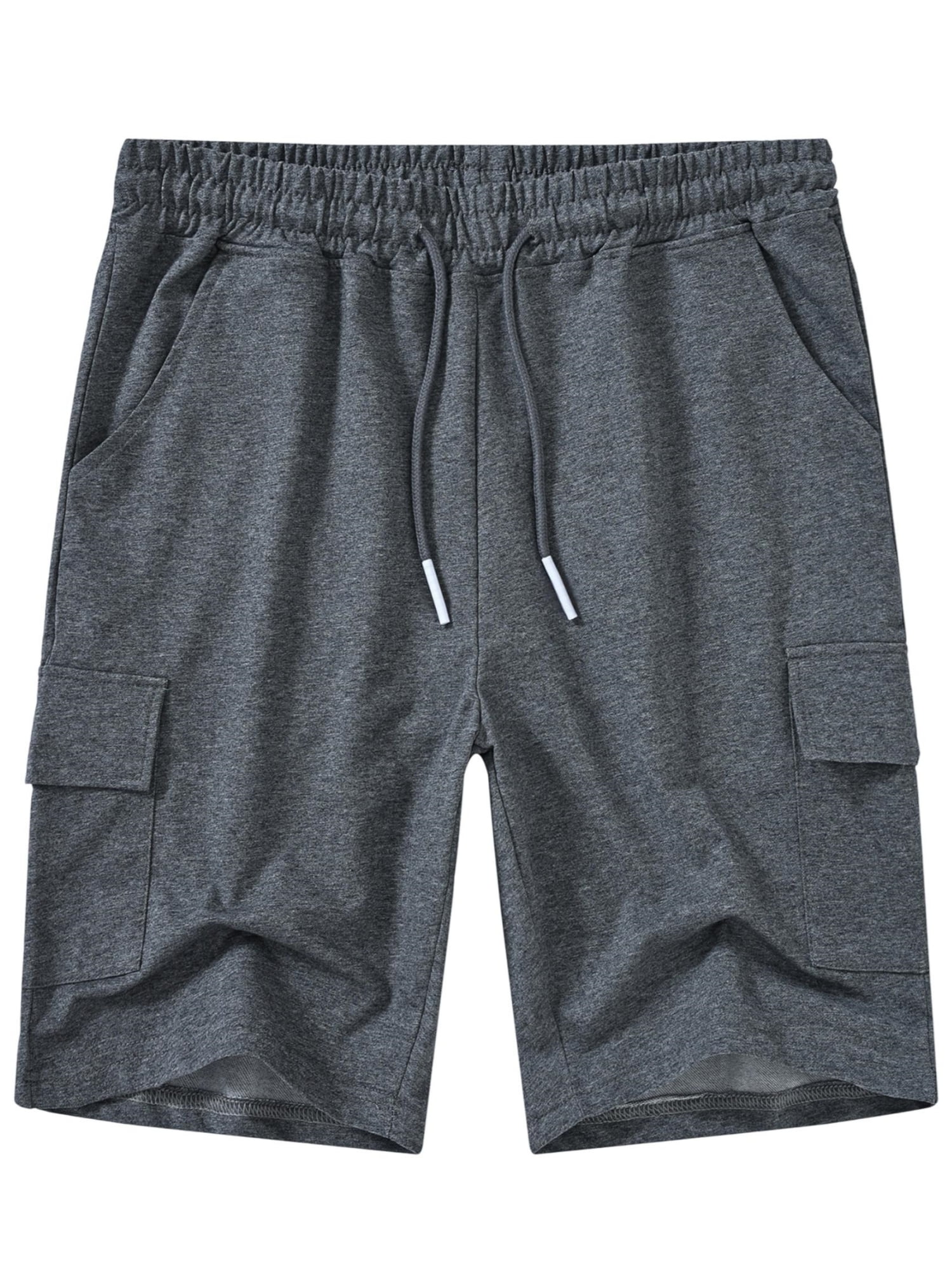Relaxed Drawstring Shorts – Charcoal main image 1