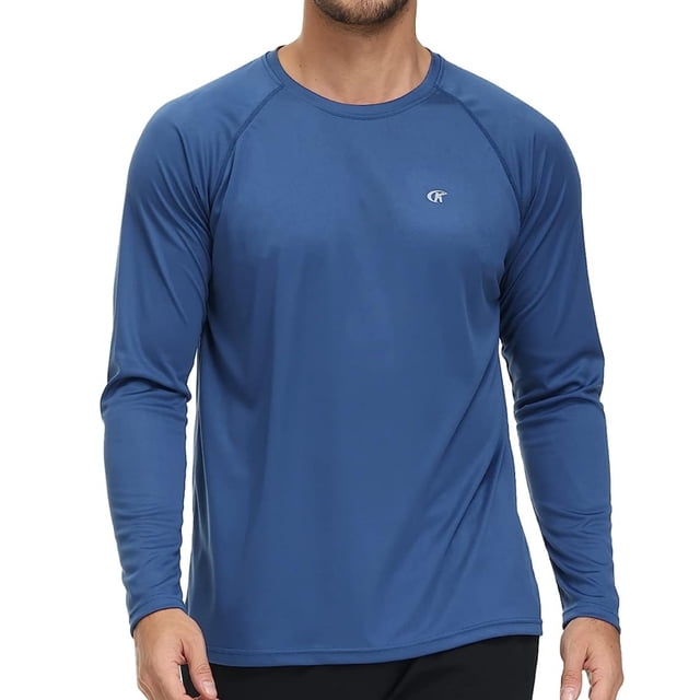 Chemise Huk Homme Camouflage Bleu – Pêche, UV, Respirante, Taille L