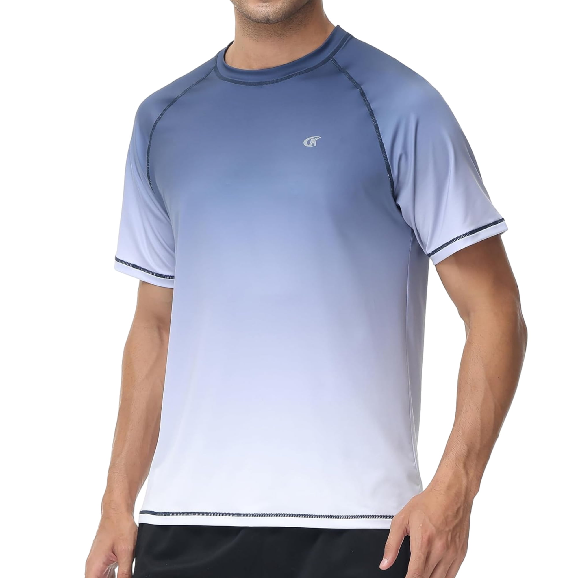 Men’s Short Sleeve T-Shirt Aquarapid UV Turquoise