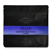 Satavi Naturals Aromatherapy Shower Steamers 6-Pack Relax - Lavender Scented Vapor Tabs for Self-Care, Aromatic Shower Bath Bombs, Natural Essential Oils for Women & Men