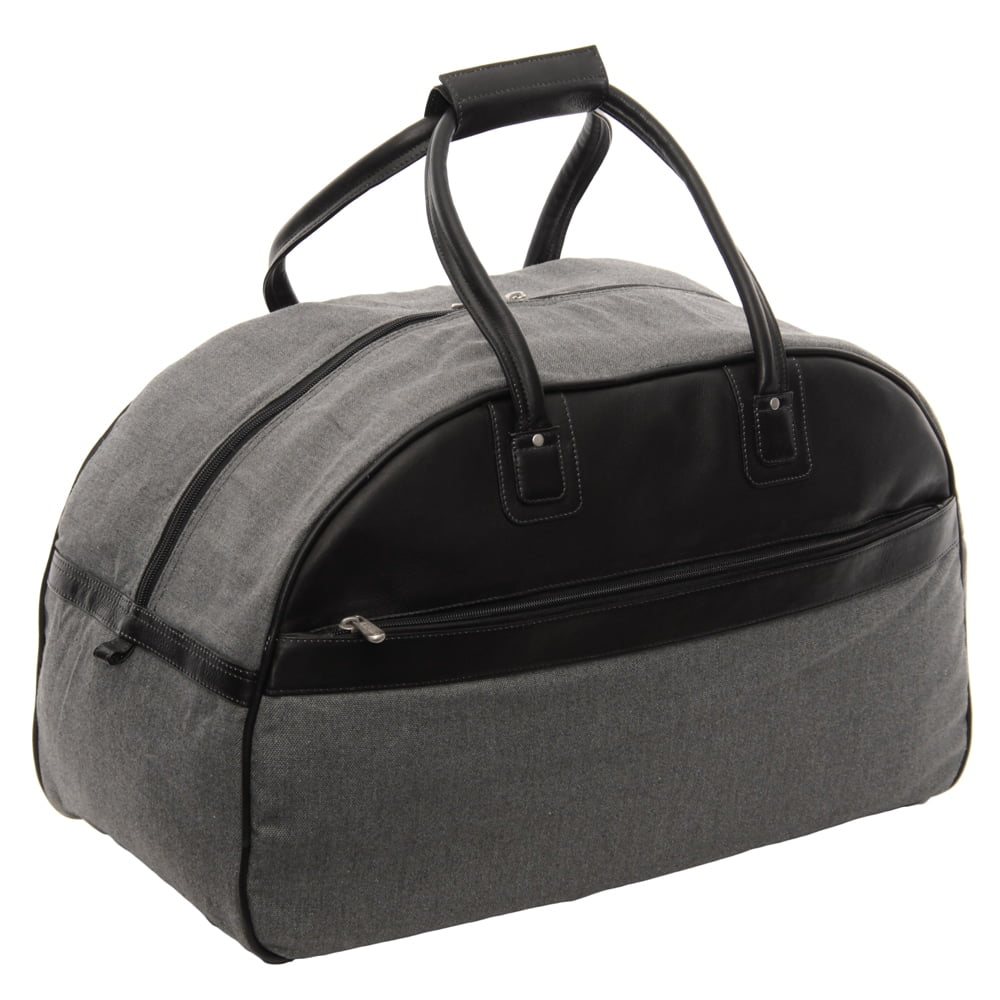 Skearow Checkered Duffle Bag,21L Large Capacity Luggage Bag,PU